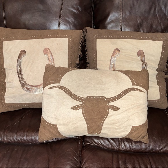 Rustic Pillow Set - Picture 1 of 4